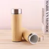 350450ml Thermos Cup rostfritt stål Kaffe te vatten tumlar vakuumflaskor isolerade flaskor affärsanpassad 220706