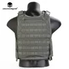 Gilet tactique SPC, armure corporelle MOLLE Airsoft, porte-plaque lourde, tir de chasse