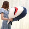 Nieuwe CM Big Size Soft Shark Toy pluche baby gevuld schattig kussencadeau voor kinderen J220704