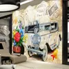 3D papel de parede mural europeu animais papel de parede foto para sala de estar quarto tv fundo decoração pintura papéis de parede