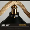 Lampade a sospensione Nordic Lampada industriale Deco Chambre Legno Soggio