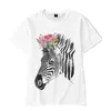 T-shirts animaux Leopard Zebra 3d Imprimé streetwear hommes femmes Fashion Tshirt surdimensionné pour enfants
