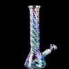 Glass water bongs water pipes heady dab rigs glass bubbler smoke accessories ice bong hookahs chicha with 14mm bowl