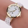 ساعة Wristwatches Watch for Women Reloj Muje 2022 منتجات بيع شخصية أزياء منسوجة الحبل PU Watchwristwatches Wristwatcheswris