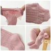 Cute Lace Bowknot Girls Socks Solid Color Newborn Infant Long Sock Summer Mesh Breathable Baby Knee High Socks