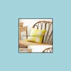 枕ケースの寝具用品ホームテキスタイルガーデンll格子縞のリネンプレーンストライプエアチェックパターン枕C dhjij