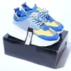 Designer Sneakers CHAIN REACTION Men Casual Shoes Platform Sneaker Leather Suede Trainers Men Women Walking Runner Shoe