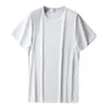 T-shirts pour hommes 2022 T-shirt Hommes Viscose Fibre Manches courtes Été Mince Mesh T-shirt à séchage rapide Plus Taille Vêtements amples