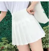 Корейская мода плиссированная мини -юбки женские женские 2022 года летняя высокая талия каваи розовая черная пледа Харджуку Юбка Мужер Фалдас