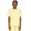 Projektant Mgła Childrens Męskie ESS Koszulki Dzieci Odzież Essentials Krótki Rękaw Mężczyzna Crewneck Rodzic-Child Tops Koszulka Loose List Drukowanie Dziewczyny Hip Hop Tshirt