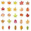 55pcs Autumn Leaves Stickers Waterproof Vinyl Sticker Skate Accessories For Skateboard Laptop Luggage Bicycle Motorcycle Phone Car Decals Party Decor