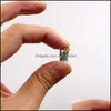 Amuletos Achados de Jóias Componentes Diamante Azul Micro Inserção Liga Coroa Charme Pingente Acessórios Para Pulseira Pescoço Dh9Km