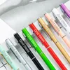 Custom Name Souvenirs Ballpoint Metal Colorful Gifts Gel Ball Pen School Office Stationery Advertising el Pens 220613