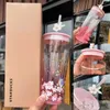 Starbucks nieuwe beker roze 591ml vogel zingen bloem geur dubbellaags glas met hoge capaciteit koffie drinkbeker