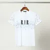 DSQ Mens Designer T Koszulki Czarny Biały Mężczyźni Lato Moda Casual Street T-shirt Topy Krótki Rękaw Euro Rozmiar M-XXXL 6878