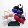 Meninas Bras baratas para mulheres sutiã de tamanho grande sutiã sem costura lingerie beleza de volta, além de roupas íntimas AB xícara de copo 70-85 Bras L220726