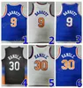 Teambasketbal James Wiseman Jersey 33 RJ Barrett 9 Chris Paul 3 Khris Middleton 22 Collin Sexton 2 Randle 30 John Collins Stitched