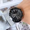 Multifonction Hommes Regardez Relogio Masculino Mens Watchs Luxury Wrist Wrists Chronograph Thronograph Quartz Batterz Moonwatch Profession2988079