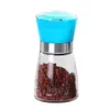 Cuisine portable Salt Pepper Mill Grinder Bottle Seasoning Mot Holder Conteneur B0802