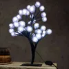 LED Schnee Baum Nacht Lichter Tisch Lampen Fee Optische Faser Weihnachten Party Indoor Hause Decor Urlaub Beleuchtung H220423