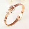 Fashion stainls steel mh bracelet accsori women jewelry bracelet for women sets roman numeral bangle