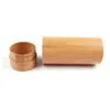 Bekijk dozen Cases Bamboo -bril Doos Zonnebril Case Bescherming van bril -bril