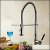 حنفيات المطبخ صنبورات الاستحمام ACCS Home Garden Creative Rotatable Spring Water Tap Pl Out Type Cold Outsocock Wash Vegetables Tools Tota