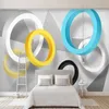 HD 3D Wallpaper Mural Creative Wall paper Living Room Walls Background WallpaperS For Bed room