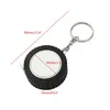 Keychains PC Blank Keychain Steel 줄 테이프 DIY 열전달 보드 장식품 승화를위한 단일 펜던트 키 링키 체인 치열한 단일 펜던트