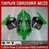 Corps d'injection pour Honda CBRR 250R 250R CC CBR250RR 90 91 92 93 94 95 96 97 98 99 131 NO.40 250CC MC22 CBR250 RR Green Black 1990 1991 1992 1995 1996 1997 1998 1999 1999 Catériel