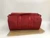 classic Top quality lady genuine oxid Leather speedy 45cm men's travel bag handbag with shoulder strap purse tote bag
