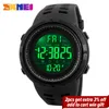 SKMEI Fashion Outdoor Sport Watch Men Multifunction Watches Alarm Clock Chrono 5Bar Waterproof Digital Watch reloj hombre 1251 220530
