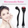Factory wholesale Face Beauty disposable titanium microneedle 540 micro needle therapy derma roller Dermoroller Mesoroller For Hair Skin Care Tool