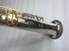 Nieuwe Japan Rechte Bes Sopraansaxofoon Muziekinstrumenten Sax Messing Nikkel Verzilverd Met Case Professional