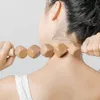 5 pièces bois thérapie outils de Massage Maderoterapia Kit en bois Gua Sha outil bois Massage rouleau champignon masseur corps sculpture