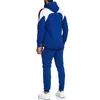 Tracksuits voor heren Sets Fitness Training Gym Tracksuit Fashion Stripe Splice Men's Sportswear Autumn Casual 2022
