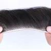 Front Men Toupee 100% menschliches Haarstück für Männer v Style Front Toupe Perücken Remy Haare mit dünner Haut Basis natürlicher Haaransatz Toupe H220512