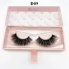 3D Mink Eyelashes Fluffy Soft False Eyelash Dramtic Thick Long Curly Cross Fake Eye Lashes Extension Makeup Sixdian Cruelty L3966991