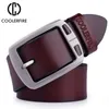 High quality men s genuine leather belt designer belts luxury strap male for fashion vintage pin buckle jeans 220712