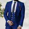Green Men039s Tuxedos de mariage M￩morloquets sur mesure Usure pour Slim Fit Business Robe Suits Prom D￮ner plus taille 3 photos Setjacket