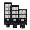 80W 120W 160W Solar Street Light Motion Sensor Waterproof IP66 Wall Outdoor Landscape Garden Light with pole