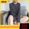 Wotwoy Loase Long Elieve Tee Tee Runt Women Women O Spring Ocal хлопчатобумажная футболка женская базовая корейская топы Harajuku Goth 220714