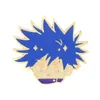 Jujutsu kaisen chibi emalj pin tecknad märke metall anime lapel kläder ryggsäck hatt smycken barn fans vänner presenttillbehör3722554