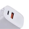 20W شاحن الجدار السريع USB-C محول الطاقة لنا كابل PD Plug for iPhone