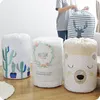 Clothing & Wardrobe Storage Cartoon Bear Collapsible Bag Beam Port Transparent Organizer Travel Clothes Blanket Baby Toy Basket Container Qu