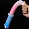 Nexy Dildos Silicone Double tête Penis Femelle Faux Anal Fal Faux Anal Produits Adulte Sexe Massage Massage Masturbation Toy 0316