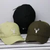 New Deer Head Snapback Caps حصريًا مخصصًا مخصصًا للتصميم Cap Men Women Golf Baseball Hat Hat Casquett