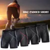 Sports Men's Cycling Underwear Shorts 4D Padded Bike Bicycle MTB Liner Shorts with Anti-Slip Leg Grips
