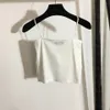 Dames T-shirt Designer Women Sexy Sling Vest T-shirt T-shirt
