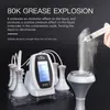 6 1 슬림 장비 Lipo Laser Fat 80k Lipocavitation 진공 진공 RF 초음파 캐비테이션 시스템 슬리밍 머신